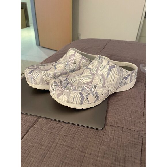 Dansko Kane Womens Clogs Shoes Size 41 Gray Slip On Molded - Picture 8 of 9